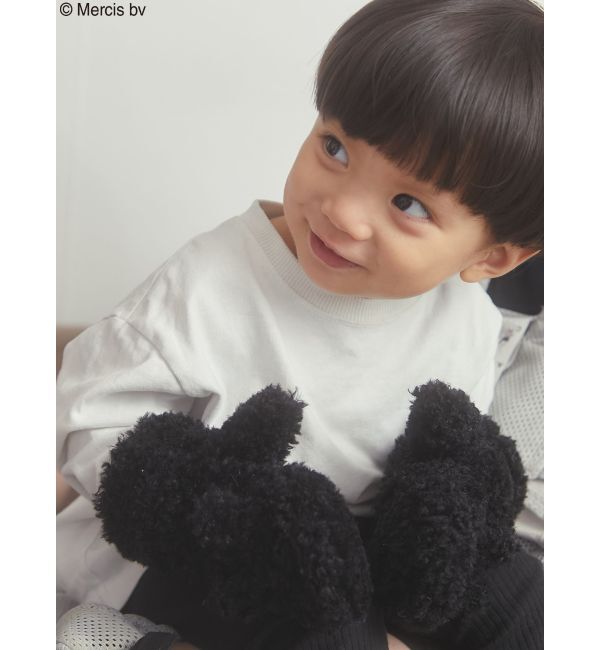 merry jenny「【kids】mocomoco miffy mitten」|手袋|