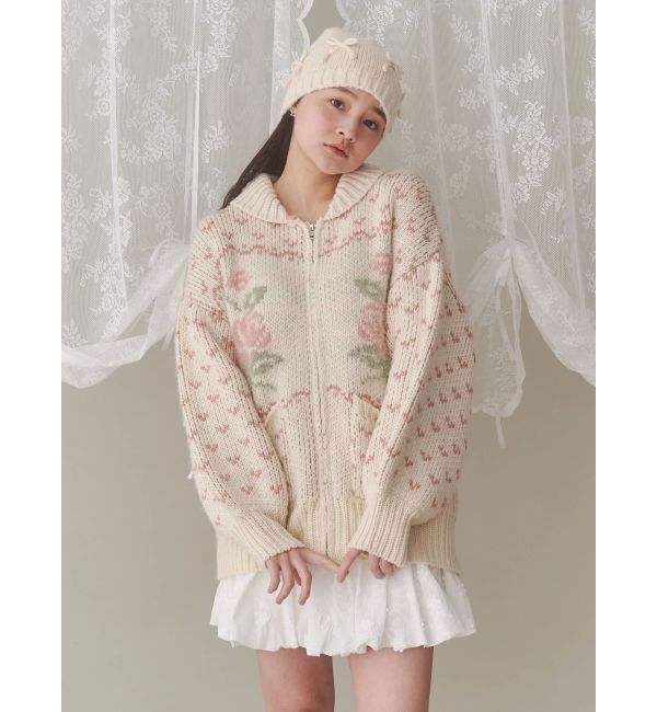 merry jenny「ribbonビーニー」|ニット帽|