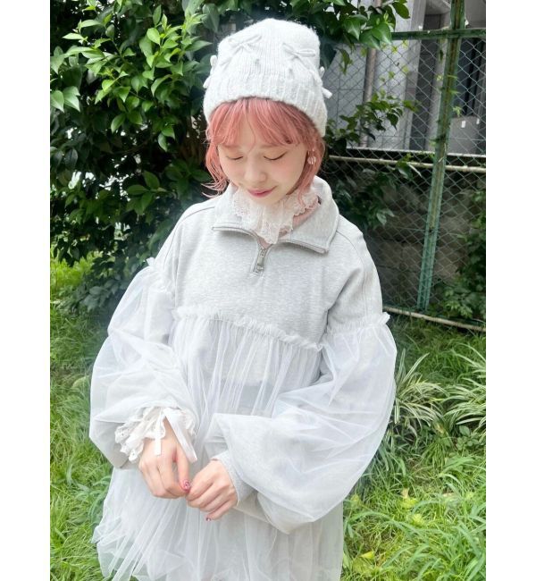 merry jenny「ribbonビーニー」|ニット帽|