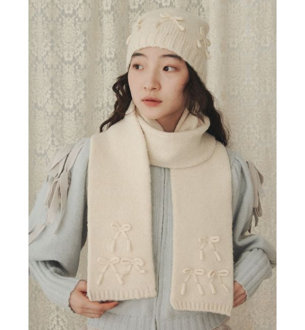 merry jenny「ribbonビーニー」|ニット帽|