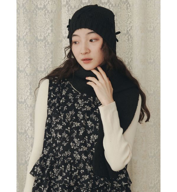 merry jenny「ribbonビーニー」|ニット帽|