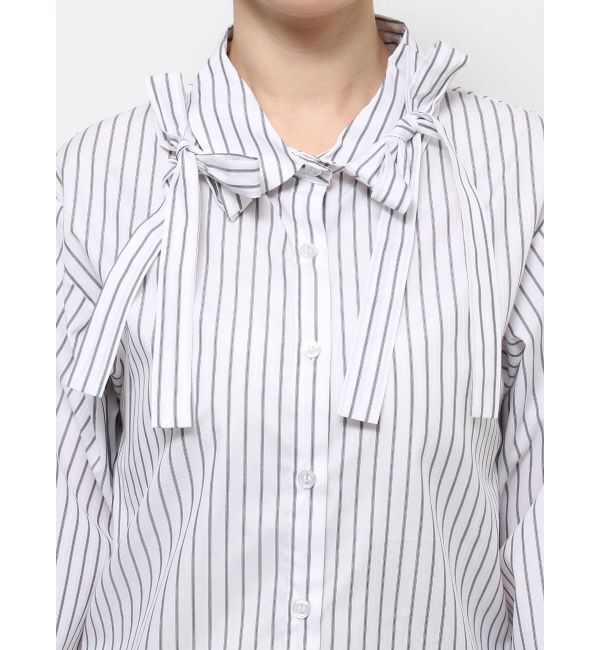 merry jenny「リボンリボンシャツ」|シャツ・ブラウス|