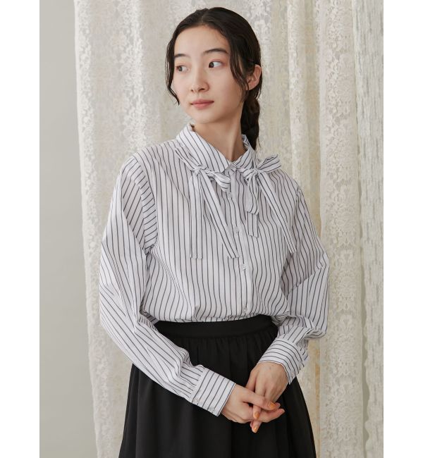 merry jenny「リボンリボンシャツ」|シャツ・ブラウス|