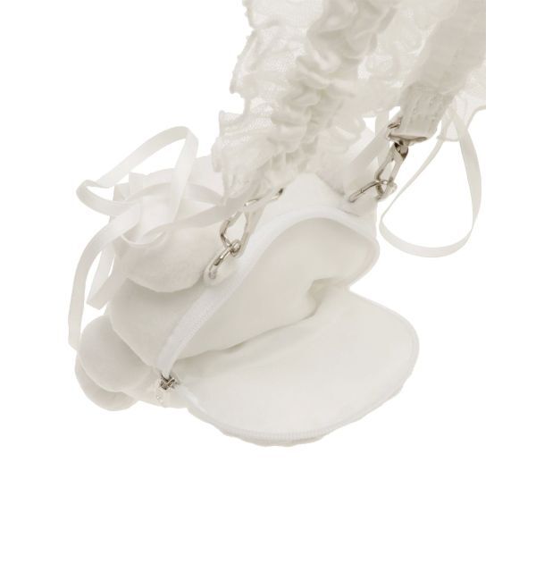 merry jenny「【peichan.コラボ】くまちゃんフリルポシェット」|ショルダー・メッセンジャー|