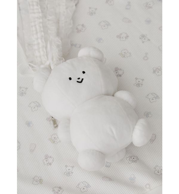 merry jenny「【peichan.コラボ】くまちゃんフリルポシェット」|ショルダー・メッセンジャー|