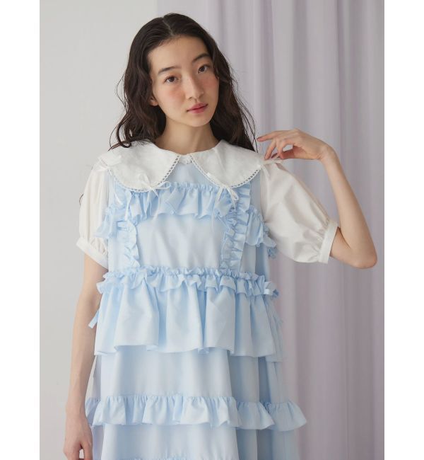 merry jenny「ピコレースリボンブラウス」|シャツ・ブラウス|