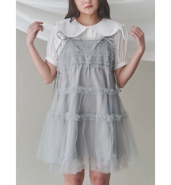 merry jenny「ピコレースリボンブラウス」|シャツ・ブラウス|