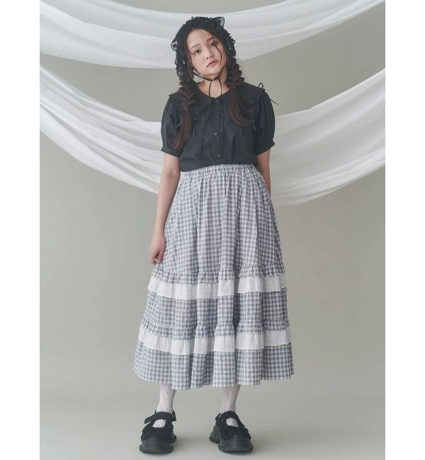 merry jenny「ピコレースリボンブラウス」|シャツ・ブラウス|