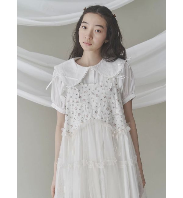 merry jenny「ピコレースリボンブラウス」|シャツ・ブラウス|