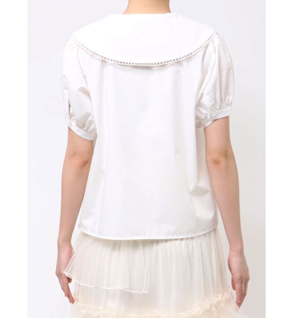 merry jenny「ピコレースリボンブラウス」|シャツ・ブラウス|