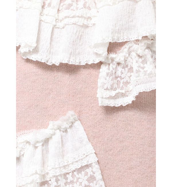 merry jenny「frill frill knit tops」|ニット・セーター|