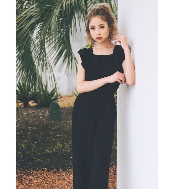 GYDA「フリルデザインオールインワン」|オールインワン|