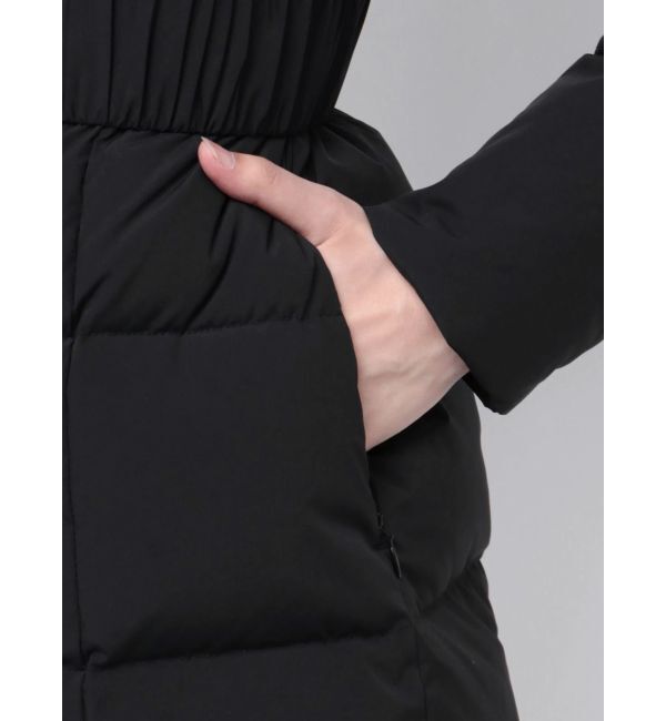 GYDA「【TINY】GYGYベルト付きロングダウンコート」|ダウン|