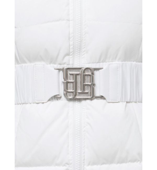 GYDA「【TINY】GYGYベルト付きロングダウンコート」|ダウン|