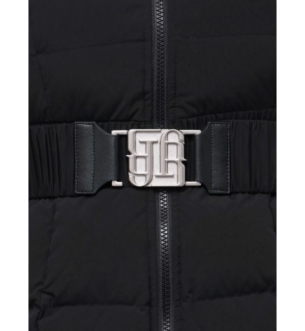 GYDA「【TINY】GYGYベルト付きロングダウンコート」|ダウン|