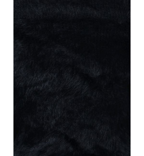 GYDA「オフショルデザインシャギーニットワンピース」|ワンピース|