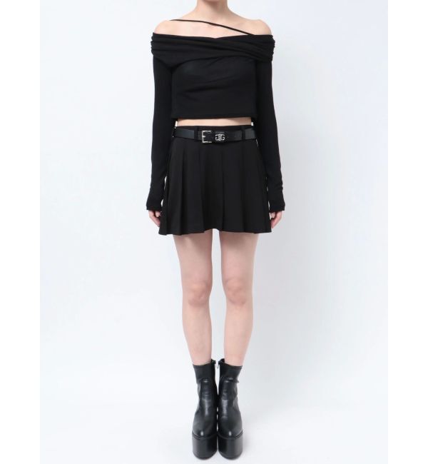 GYDA「アシンンメトリーオフショルトップス」|Tシャツ・カットソー|