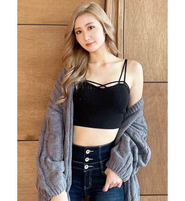 GYDA「バインダービスチェ」|キャミソール|