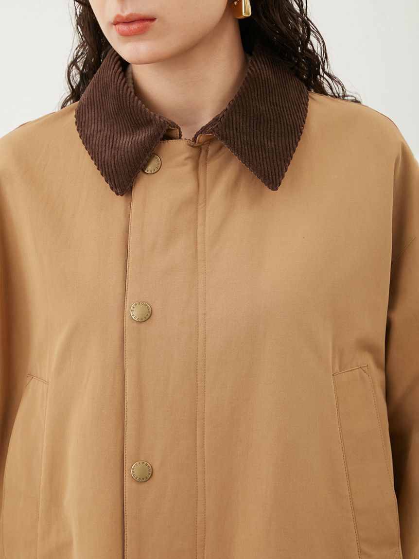 Mila Owen「【別注】<Barbour>ロングコート」|ミリタリー・モッズコート|