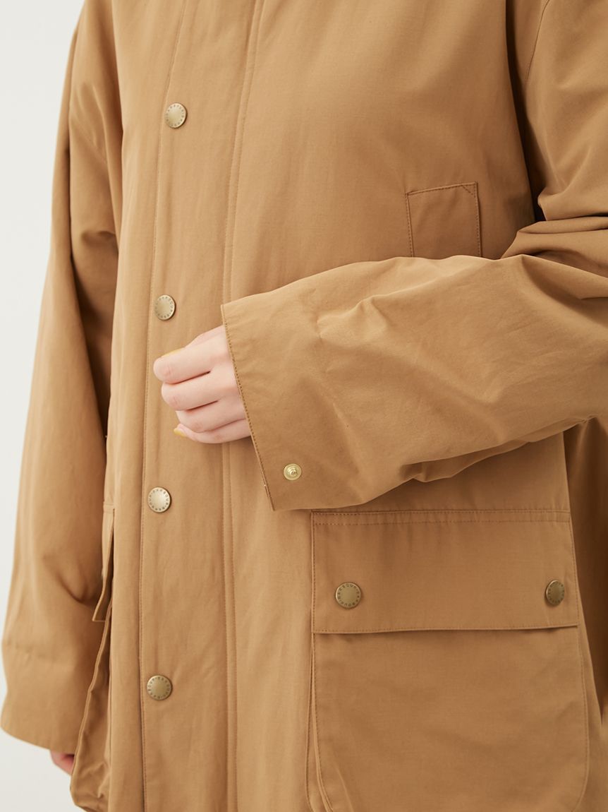 Mila Owen「【別注】<Barbour>ロングコート」|ミリタリー・モッズコート|