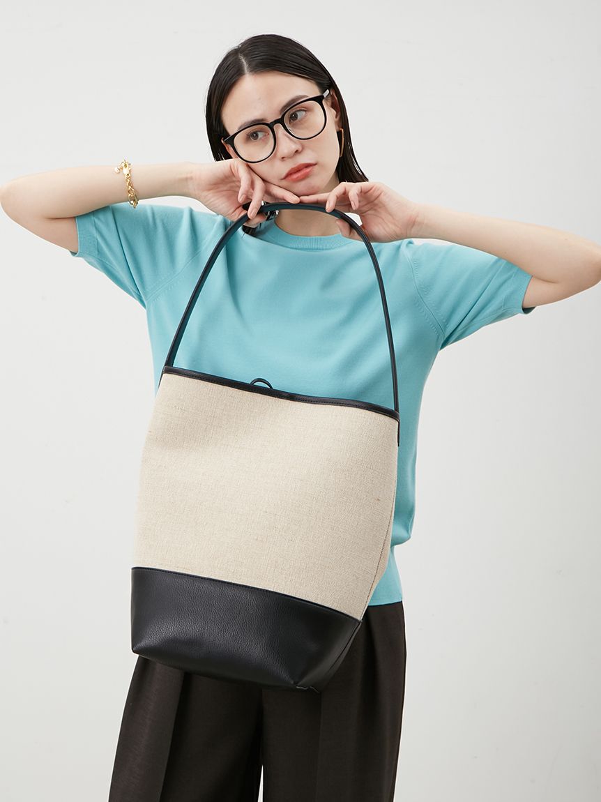 Mila Owen「キャンバスバケットトートバッグ」|トートバッグ|