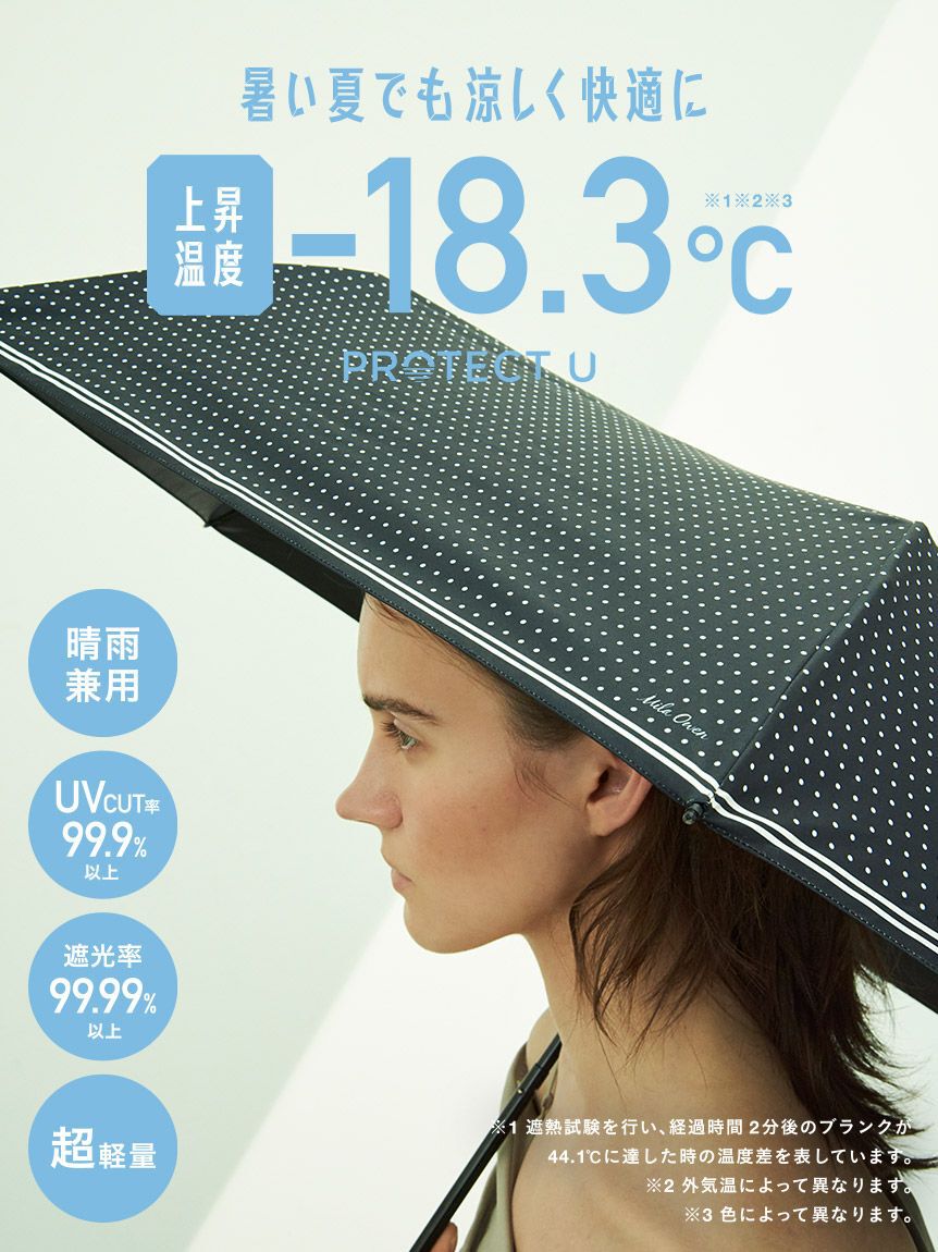 Mila Owen「【Mila Owen&times;PROTECT U】コラボレーション日傘」|傘|