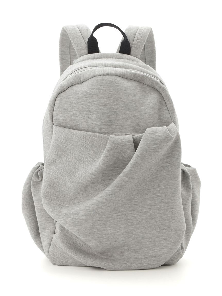 emmi atelier「ポンチギャザーボディーバックパック」|リュック|