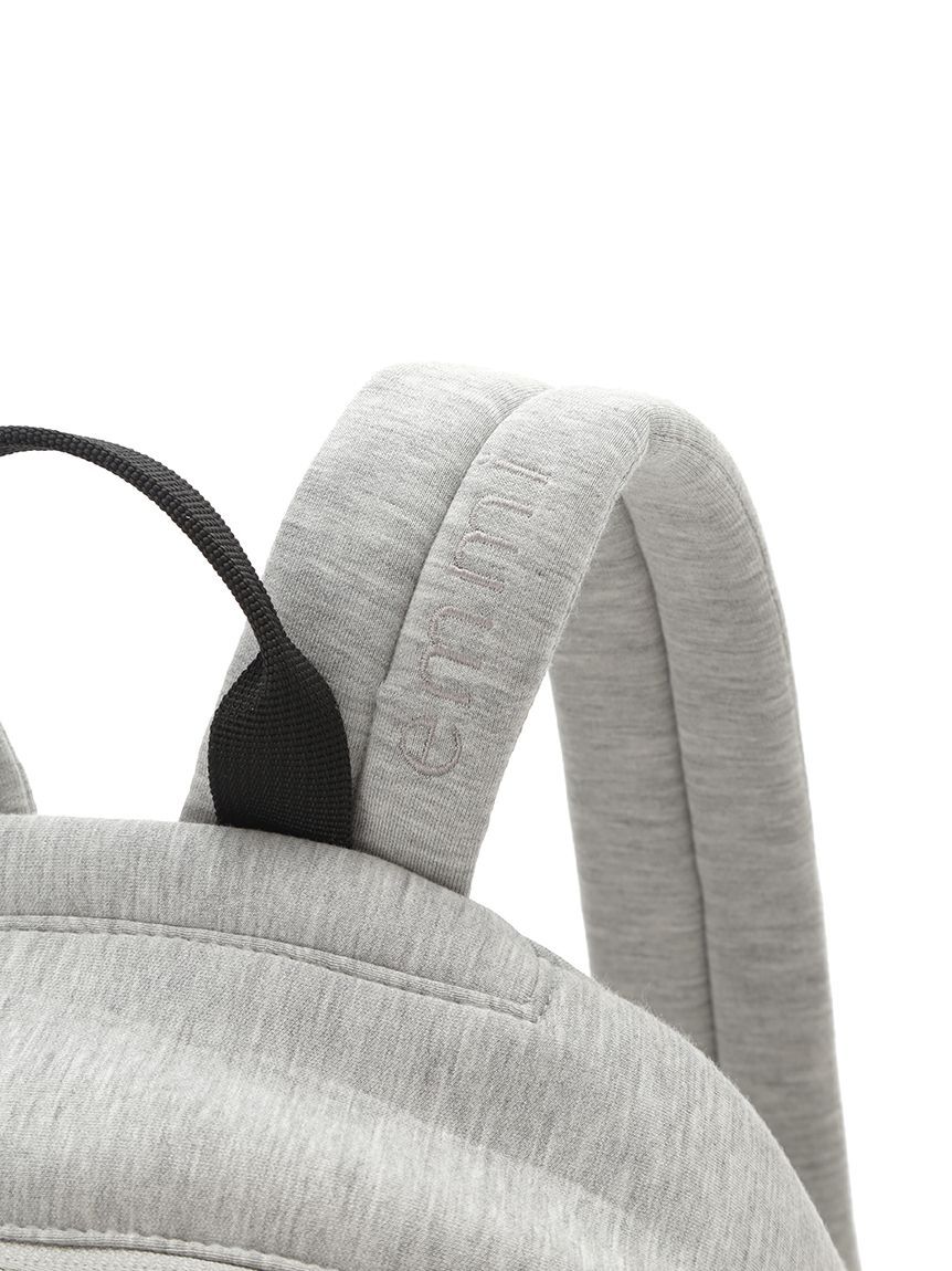 emmi atelier「ポンチギャザーボディーバックパック」|リュック|