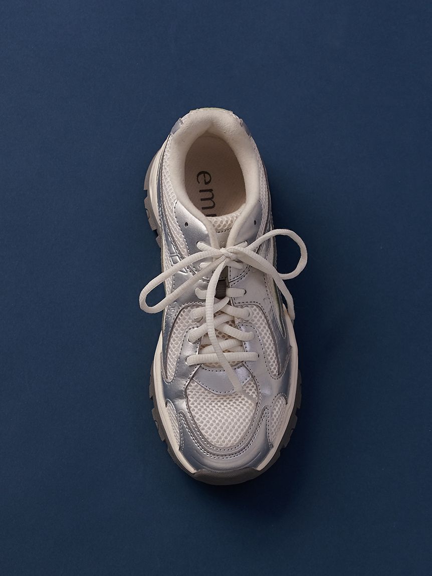 emmi atelier「ボリュームソールメッシュスニーカー」|スニーカー|