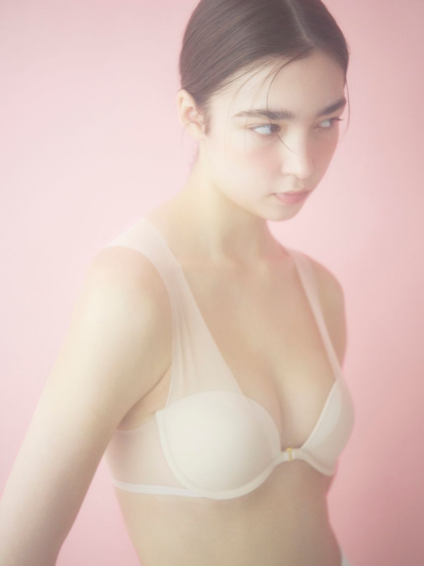 LILY BROWN Lingerie「【LILY BROWN Lingerie】シアーファンデブラ」|インナー|