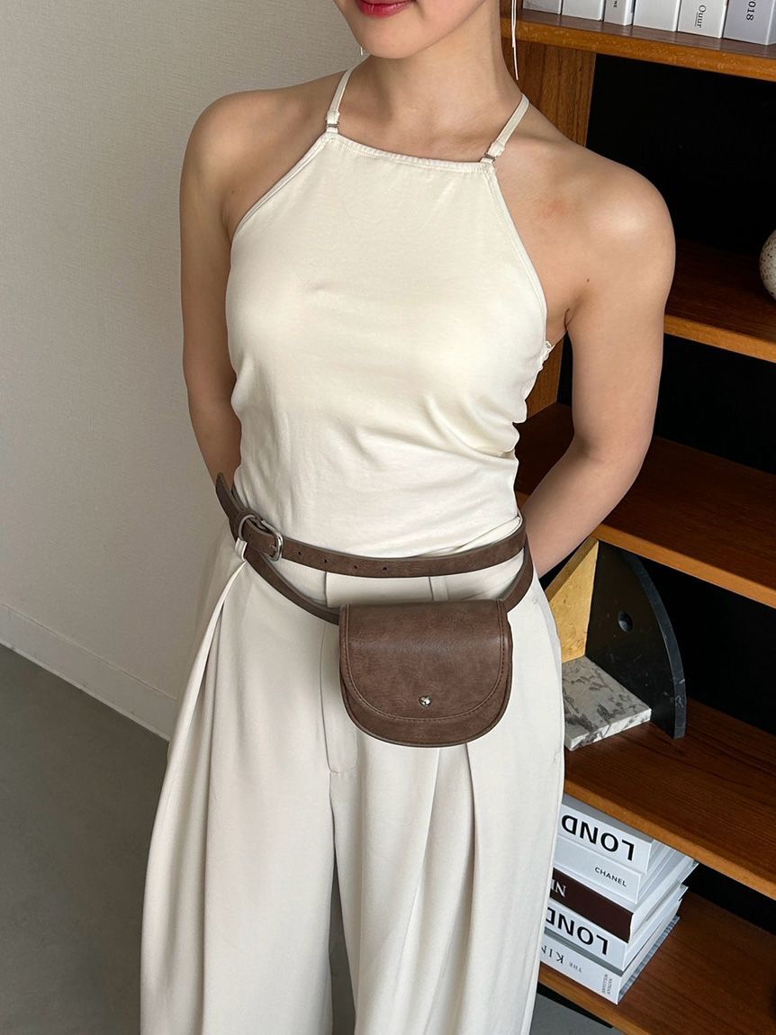 LILY BROWN Lingerie「【LILY BROWN Lingerie】バックリボンボディスーツ」|キャミソール|