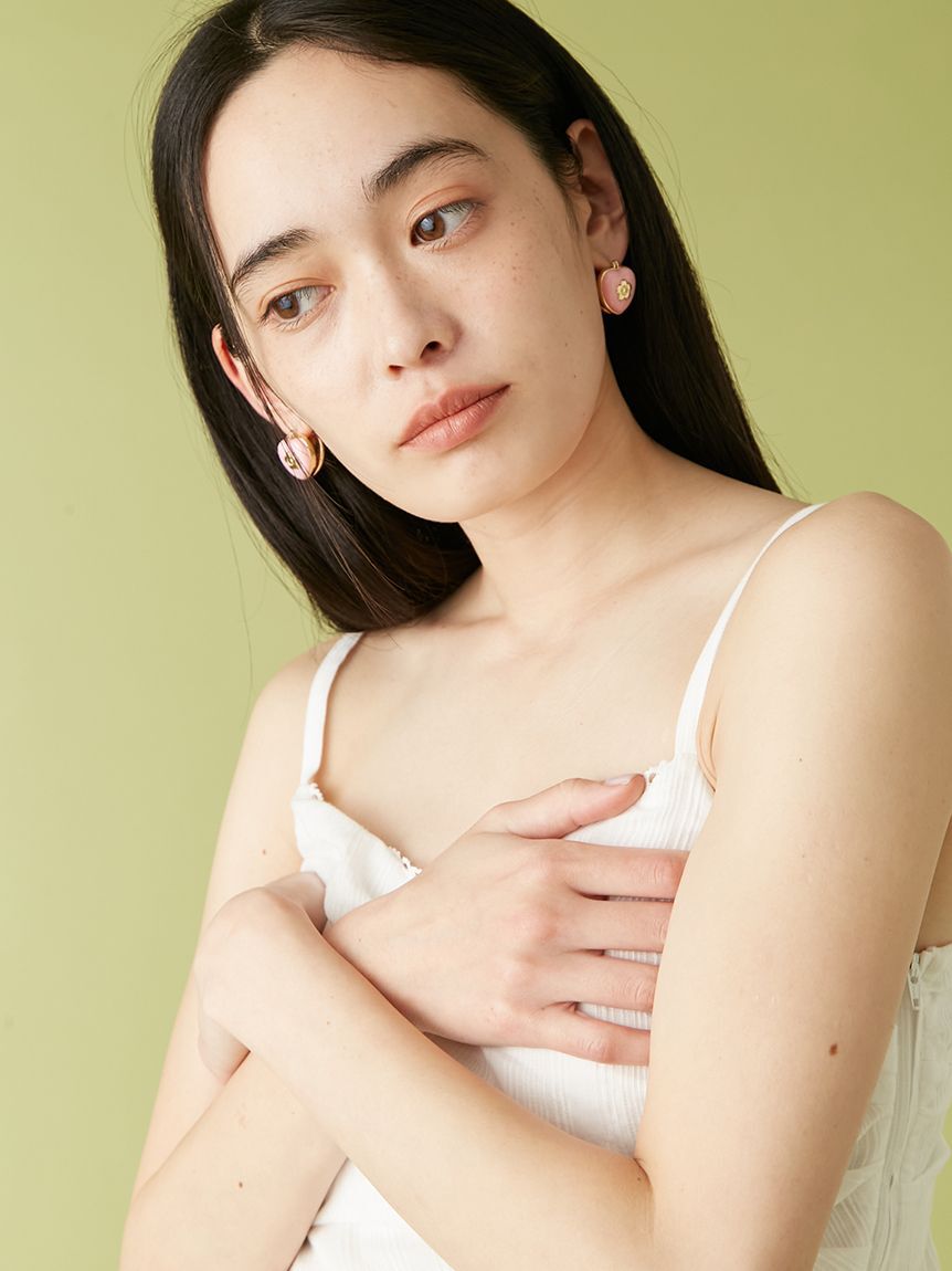 LILY BROWN「【LILY BROWN&times;MARY QUANT】デイジーモチーフカラーピアス」|ピアス|