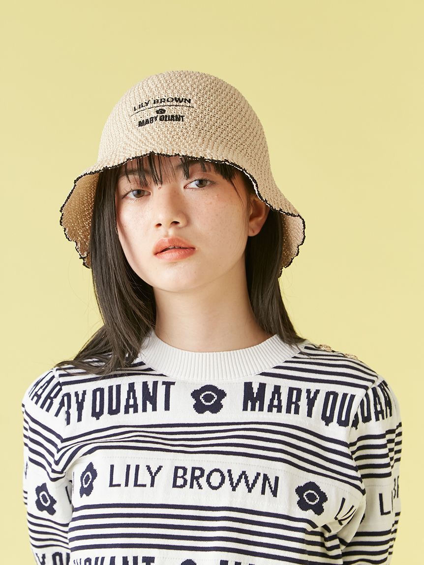 LILY BROWN「【LILY BROWN&times;MARY QUANT】サマーバケットハット」|ハット|