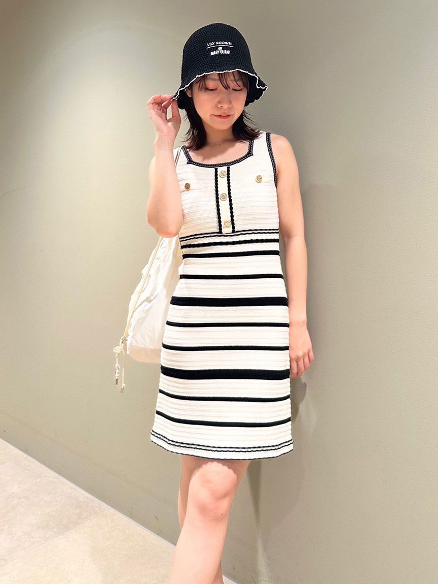 LILY BROWN「【LILY BROWN&times;MARY QUANT】サマーバケットハット」|ハット|