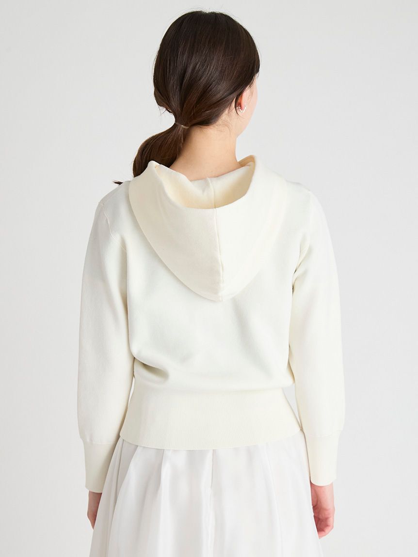 CELFORD「デコラティブニットフーディ」|パーカー|