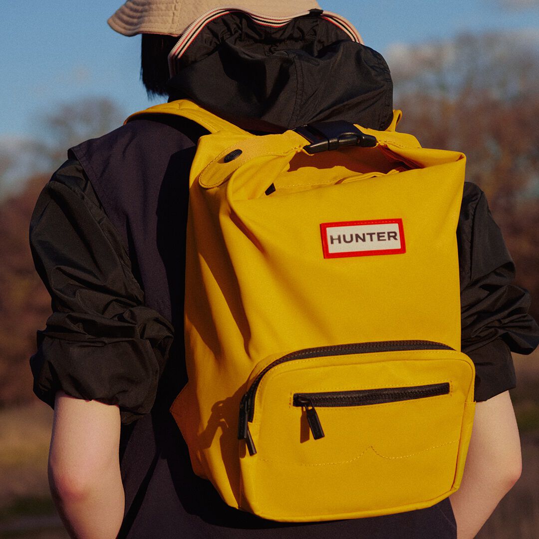 HUNTER「ナイロン ミディアムパイオニアトップクリップバックパック」|リュック|RYL