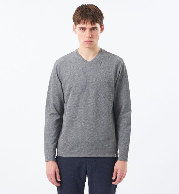 MACKINTOSH PHILOSOPHY「VネックロンT ストレッチミラノリブ」|Tシャツ・カットソー|