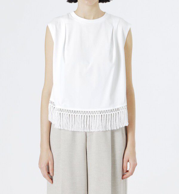  「フリンジタンクトップ」|Tシャツ・カットソー|