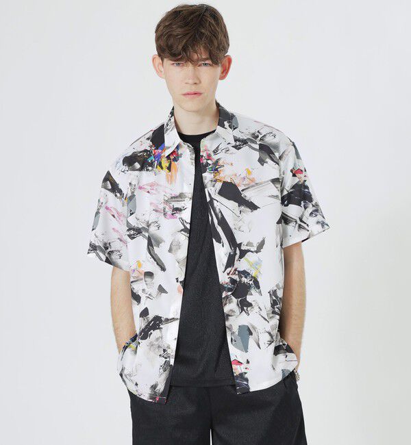  「【KANAKO SASAKI】コラボレーション ショートスリーブシャツ」|シャツ・ブラウス|ブラック