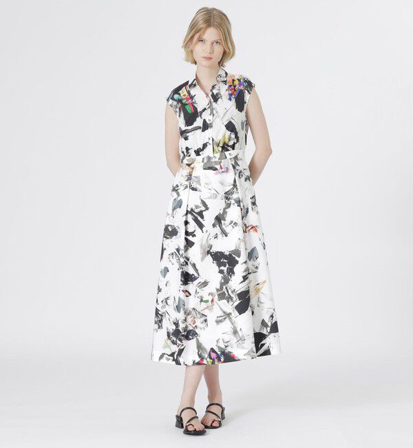  「【KANAKO SASAKI】コラボレーション シャツドレス」|ワンピース|