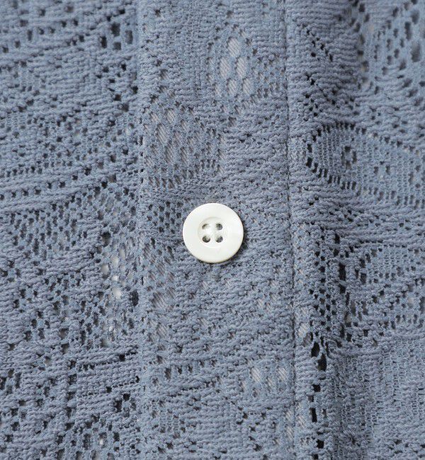  「ペイズリーレースショートスリーブシャツ」|シャツ・ブラウス|