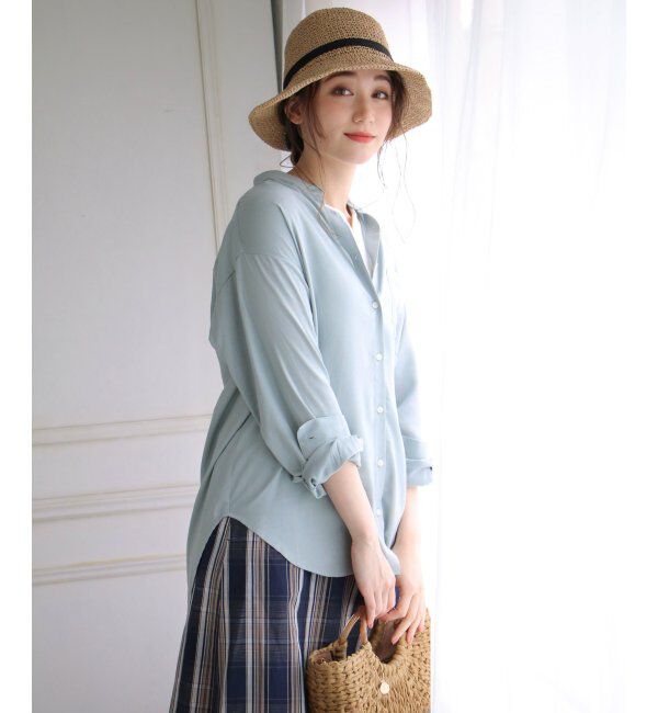 ikka「ノルマンディリネンレースアップスカート」|スカート|