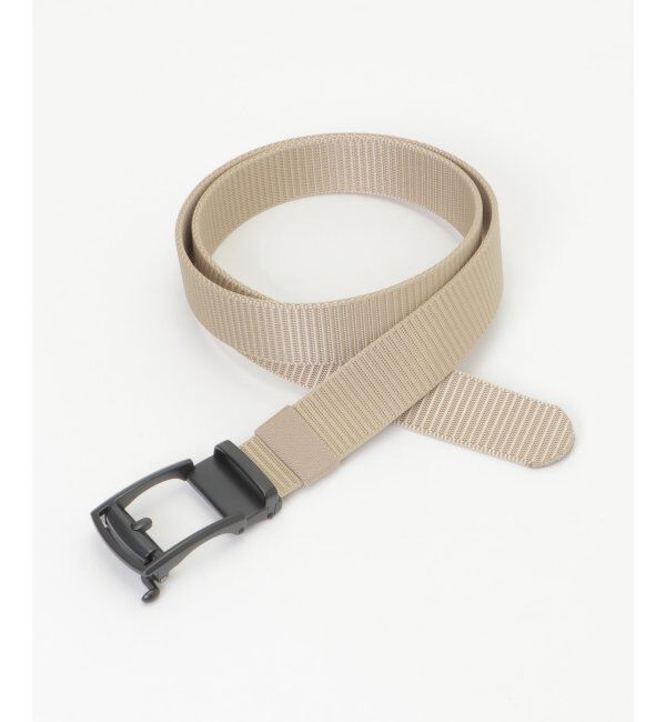 ikka「スマートロックナイロンベルト」|ダウンベスト・ベスト|ベージュ