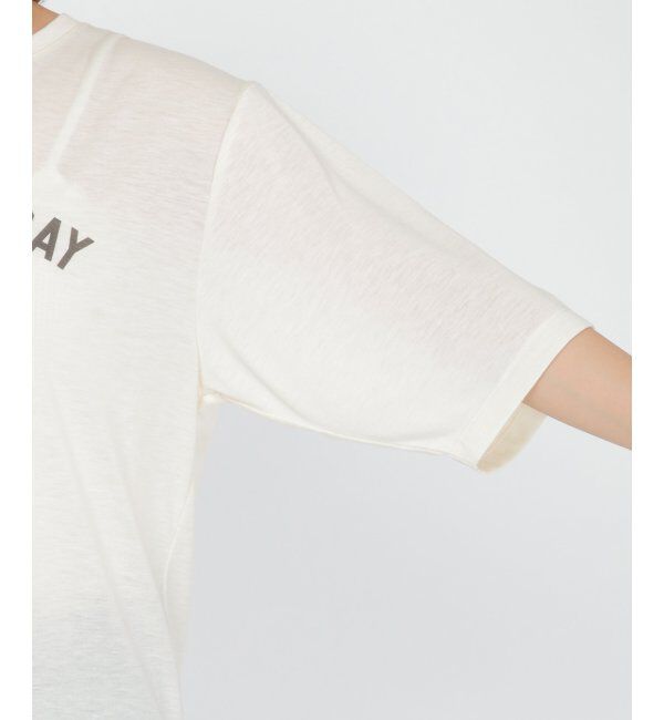 ikka「快適5分袖プリントT」|その他|