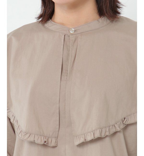 ikka「ビック襟ブラウス」|シャツ・ブラウス|