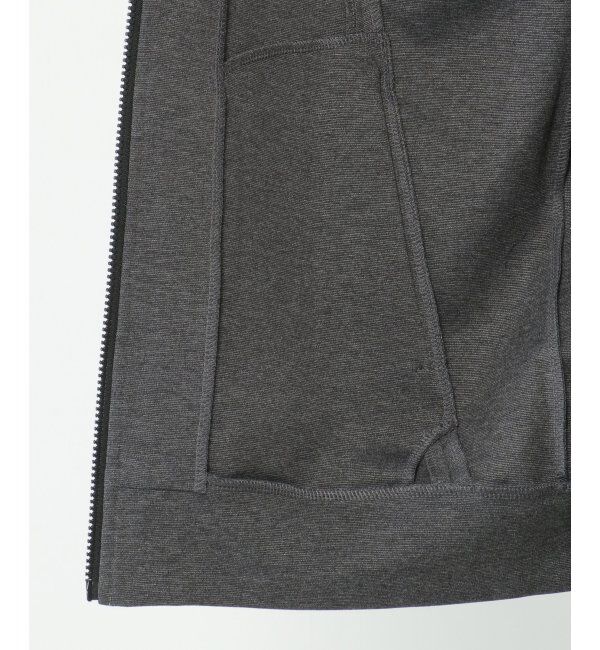 ikka「テックストレッチジップパーカー」|カーディガン|