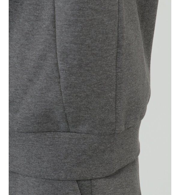 ikka「テックストレッチジップパーカー」|カーディガン|