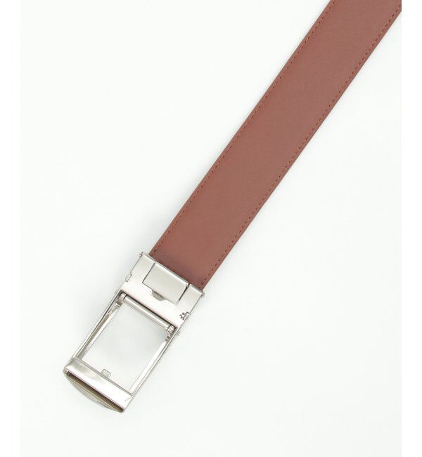 ikka「35mmキーリットレザーベルト」|ダウンベスト・ベスト|