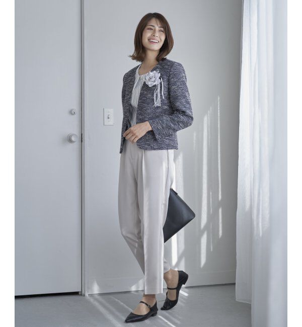 IKKA LOUNGE「ウォッシャブルテーパードパンツ」|その他|