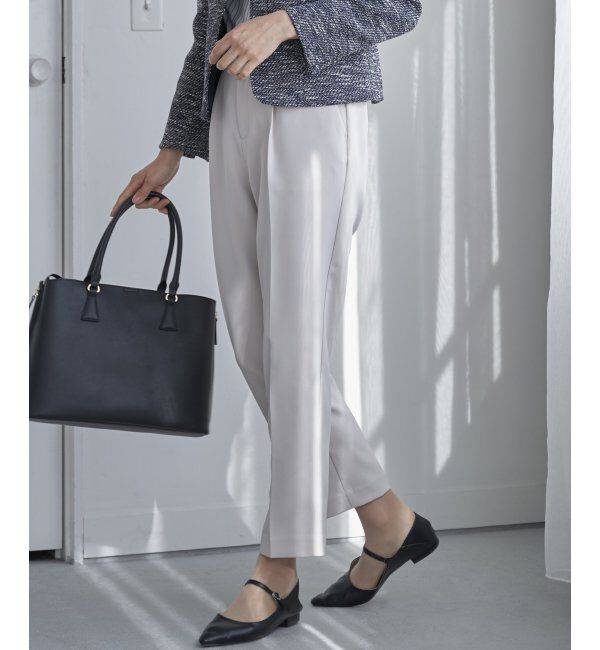 IKKA LOUNGE「ウォッシャブルテーパードパンツ」|その他|